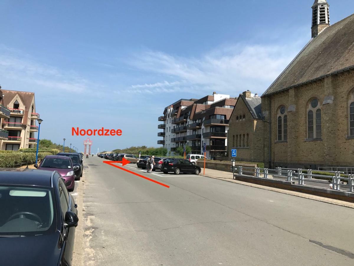 Recent Vernieuwd Appartement Met Zeezicht En Een Gratis Parkeerplaats Коксейде Экстерьер фото